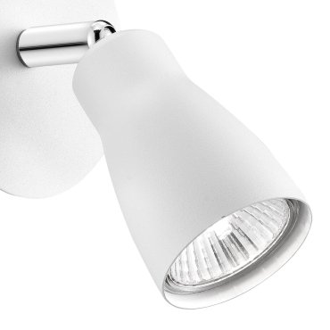 Nova Luce Cono - opbouwspot - 8 x 13,5 x 15,7 cm - mat wit