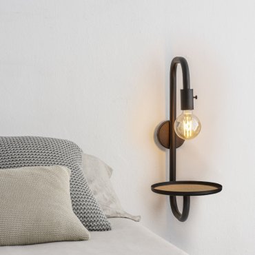 SHOWROOMMODEL - Faro Guest - wandverlichting - 25 x 36 x 60,5 cm - zwart