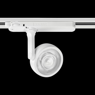 Maxlight Charon - railspot - 3-fase railsysteem - 17 x 10,2 x 14,8 cm - 15W LED incl. - wit