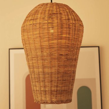 New Garden Saona 50 - hanglamp - Ø 31 x 49 cm - rotan