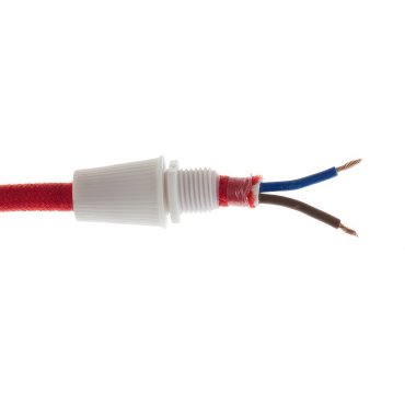 Creative Cables - snoeraanspanner - Ø 1,3 x 1,7 cm - wit
