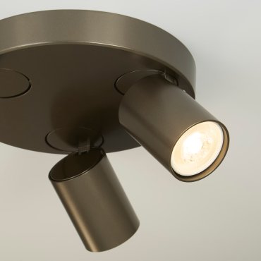 Projectlight Phoebe - opbouwspot 3L -  Ø 21 x 7 cm - brons