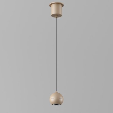 Artdelight Miami - hanglamp - Ø 10 x 218 cm - 10,8W dimbare LED incl. - champagne