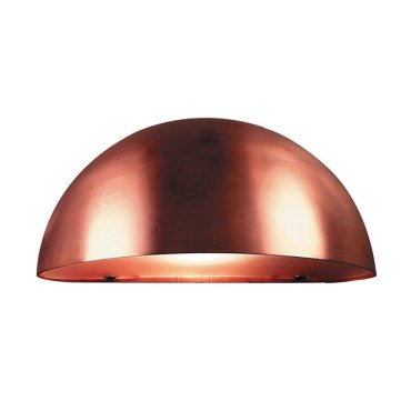 Nordlux Scorpius Maxi - buiten wandverlichting - 27 x 14 cm - IP23 - koper