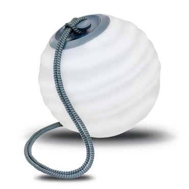 New Garden Sora - oplaadbare hanglamp op afstandsbediening - Ø 24,4 cm - LED incl. - IP65 - grijs - RGB + witte lichtkleur