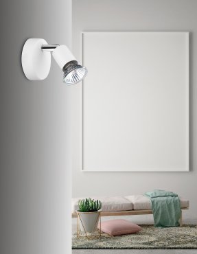 Nova Luce Base - opbouwspot - 8 x 6,7 x 10,9 cm - mat wit