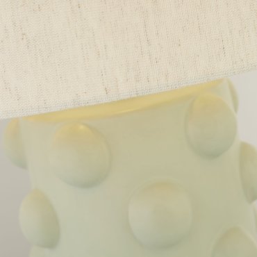 Searchlight Crazy - tafellamp - Ø 38 x 54 - groen en grijs