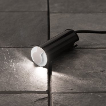 Nova Luce Bang - grondspot voor buiten - Ø 37 mm, 32 mm inbouwmaat - 1W LED incl. - IP67 - wit