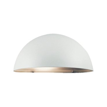 Nordlux Scorpius - buiten wandverlichting - 20 x 10 cm - IP23 - wit