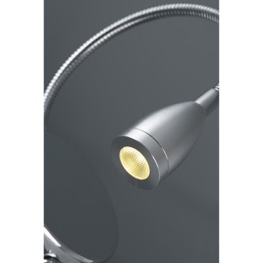 Faro Loke - wandverlichting met schakelaar - 3 x 32 cm - 3W LED incl. - glanzend chroom