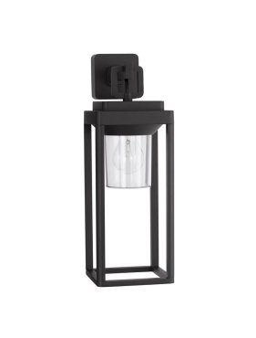 Nova Luce Figo - buiten wandverlichting - 14,5 x 43 x 20,5 cm - IP65 - donker antraciet
