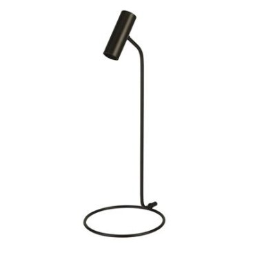 Searchlight Dulwich - tafellamp - Ø 23 x 57 cm - zwart