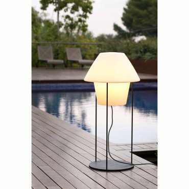 Faro Versus - frame staanlamp - 79 cm - zwart