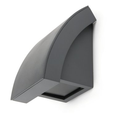 Faro Proa - wandverlichting - 11 x 10 x 15 cm - IP44 - donkergrijs