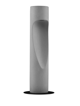 Nova Luce Nodino - tuinpaal - Ø 18 x 50 cm - 6W LED incl. - IP65 - grijs