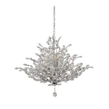 Searchlight Bouquet - hanglamp - Ø 84 x 158 cm - chroom