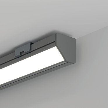 Klus 45-plus - hoek ledprofiel - 1,9 x 1,9 cm - geanodiseerd zilver
