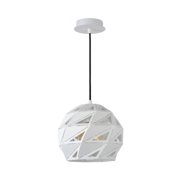 Lucide Malunga - hanglamp - Ø 25 x 150 cm - wit