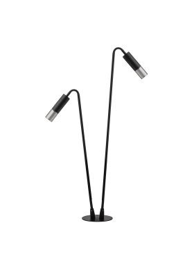Nova Luce Aether - tuinpaal - Ø 15 x 80 x 52 cm - 10W LED incl. - IP65 - donker antraciet