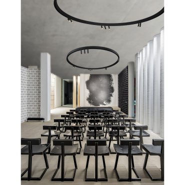 Nova Luce Curve - curve spoor 90 graden - 120 x 4,1 x 7,5 cm - zandzwart