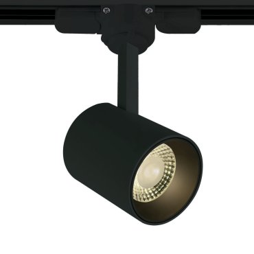 ONE Light COB Cylinder - rail spot - 3-fase railsysteem - Ø 6 x 7,5 cm - 8W dimbare LED incl. - zwart