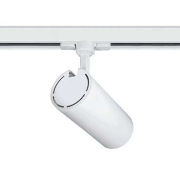 ONE Light COB Cylinder - rail spot met COB LED - 3-fase railsysteem - Ø 9 x 20 cm - 30W LED incl. - wit - witte lichtkleur