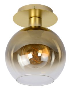 Lucide Marius - plafondverlichting - Ø20 x 22 cm - mat goud/messing