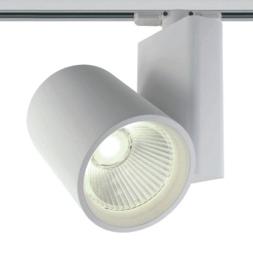 ONE Light COB Track Spot - rail spot met COB LED - 3-fase railsysteem - Ø 10 x 14 cm - 42W LED incl. - wit - witte lichtkleur