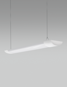 Century Italia Stabila - wand/hang/plafondlamp - 150 x 7,5 x 2,8 cm - 60W LED incl. - wit