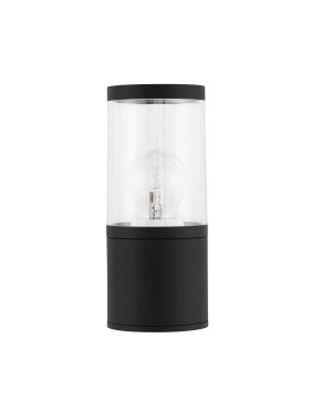 Nova Luce Cetera - buiten wandverlichting - Ø 9 x 21 x 14,1 cm - IP54 - donker antraciet
