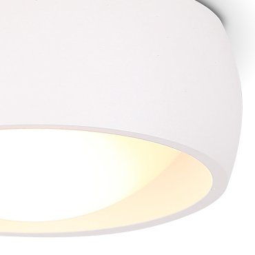 Maxlight Kodak - plafondverlichting - Ø 10 x 5 cm - 8W LED incl. - wit
