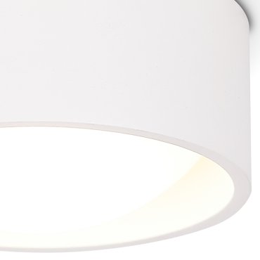 Maxlight Kodak - plafondverlichting - Ø 10 x 5 cm - 8W LED incl. - wit