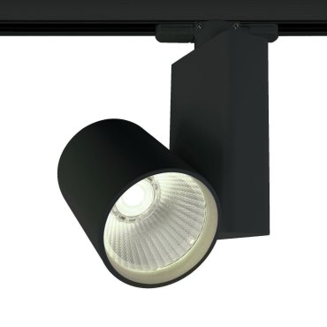 ONE Light COB Track Spot - rail spot - 3-fase railsysteem - Ø 8 x 14 cm - 15W LED incl. - zwart