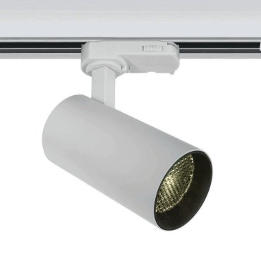 ONE Light COB Compact Cylinder - rail spot - 3-fase railsysteem - Ø 5,5 x 11 cm - 12W LED incl. - wit