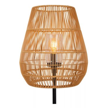 Lucide Nerida - buiten vloerlamp - Ø 35 x 154 cm - IP44 - naturel