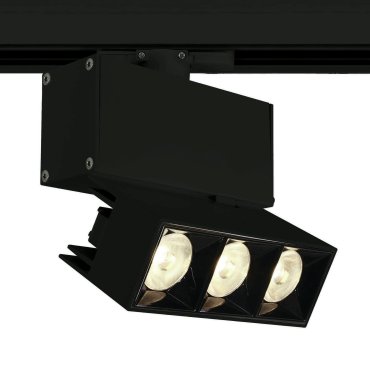 ONE Light Mirror Square - rail spot - 3-fase railsysteem - 11,8 x 4,2 x 5,4 cm - 12W LED incl. - zwart