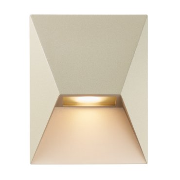 Nordlux Pontio - buiten wandverlichting - 15 x 9 x 19 cm - IP54 - beige