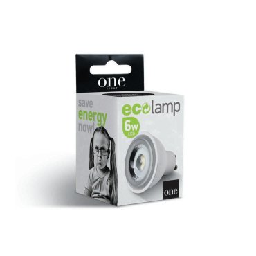 ONE Light MR16 Colours - Ø 5 x 5,5 cm - GU10 - 6W niet dimbaar - blauwe lichtkleur - wit