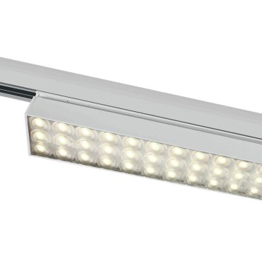 ONE Light High Power Linear - track light - 3-fase railsysteem - 58 x 4 x 6,4 cm - 30W LED incl. - wit - witte lichtkleur