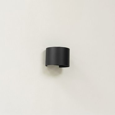 Artdelight Gyro - wandlamp - 9,7 x 13 x 11,2 cm - zwart