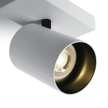 ONE Light Retro GU10 Spots - opbouwspot 1L - 13 x 7 x 10 cm - wit