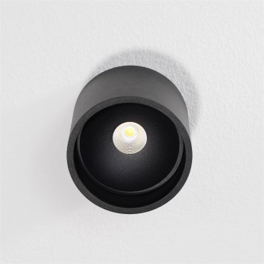 SHOWROOMMODEL - Artdelight Ormond - plafondverlichting - Ø 11 x 10 cm - 7W dimbare LED incl. - IP54 - zwart