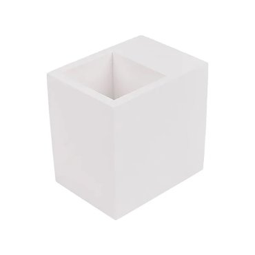 Elmark - gipsen opbouw wandverlichting - 7,5 x 10 x 10 cm - wit