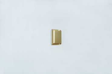 Artdelight Diaz Small - wandverlichting - 4 x 10 x 15 cm - 2 x 3W LED incl. - IP54 - warm goud