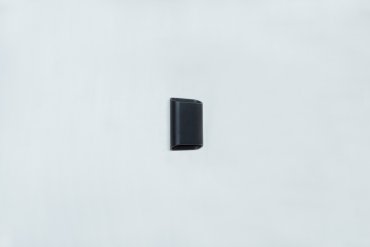 Artdelight Diaz Small - wandverlichting - 4 x 10 x 15 cm - 2 x 3W LED incl. - IP54 - zwart