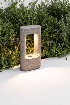 Faro Totem - sokkel - 15 x 8,5 x 27,8 cm - 6,5W LED incl. 3000K - IP55 - cement grijs