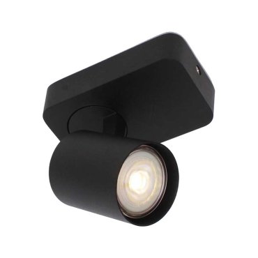 Artdelight Vivaro - opbouwspot 1L - 12 x 7 x 11,5 cm - wit