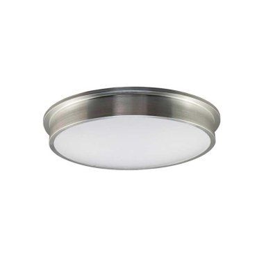 Artdelight Runner - badkamer plafondverlichting - Ø 28 cm - IP44 - aluminium