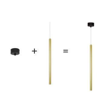 VK Lighting Rados - bevestigingsplaat met driver - Ø 8 x 3,8 cm -  16 tot 27Vdc/230V - 5-8W LED incl. - 300Ma -wit