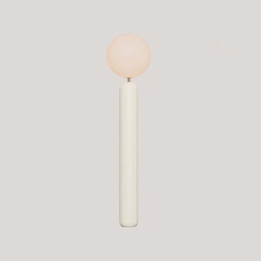 New Garden Monica 150 - oplaadbare vloerlamp op batterijen met afstandsbediening - Ø 35 x 153 cm - 7W LED incl. - IP54 - beige crèmekleurig - 3000K-6500K